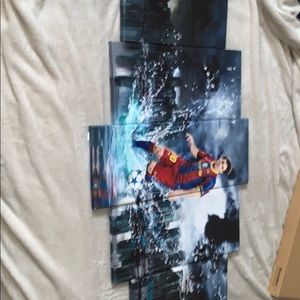 Messi Painting